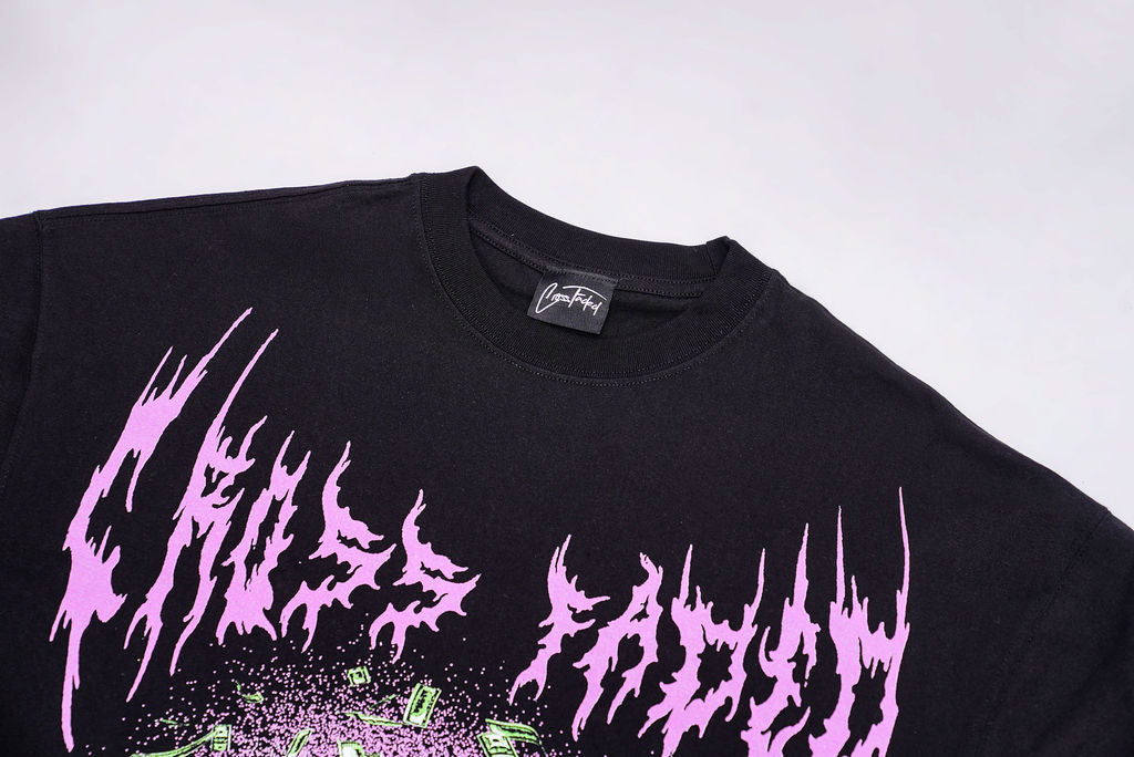 CROSS FADED Skull Tee
